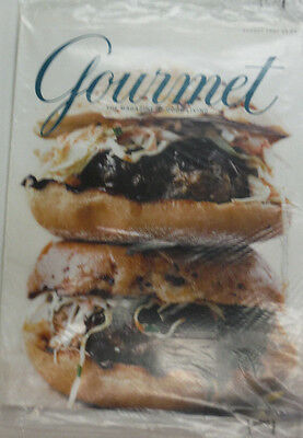 Gourmet Magazine Burgers & Finland August 2007 SEALED 070215R2