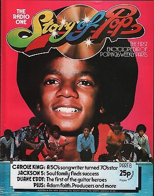 Story of Pop Part 8 1973 Jackson 5, Carole King EX 111915DBE
