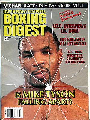 International Boxing Digest Magazine July 1997 Mike Tyson EX 060616jhe