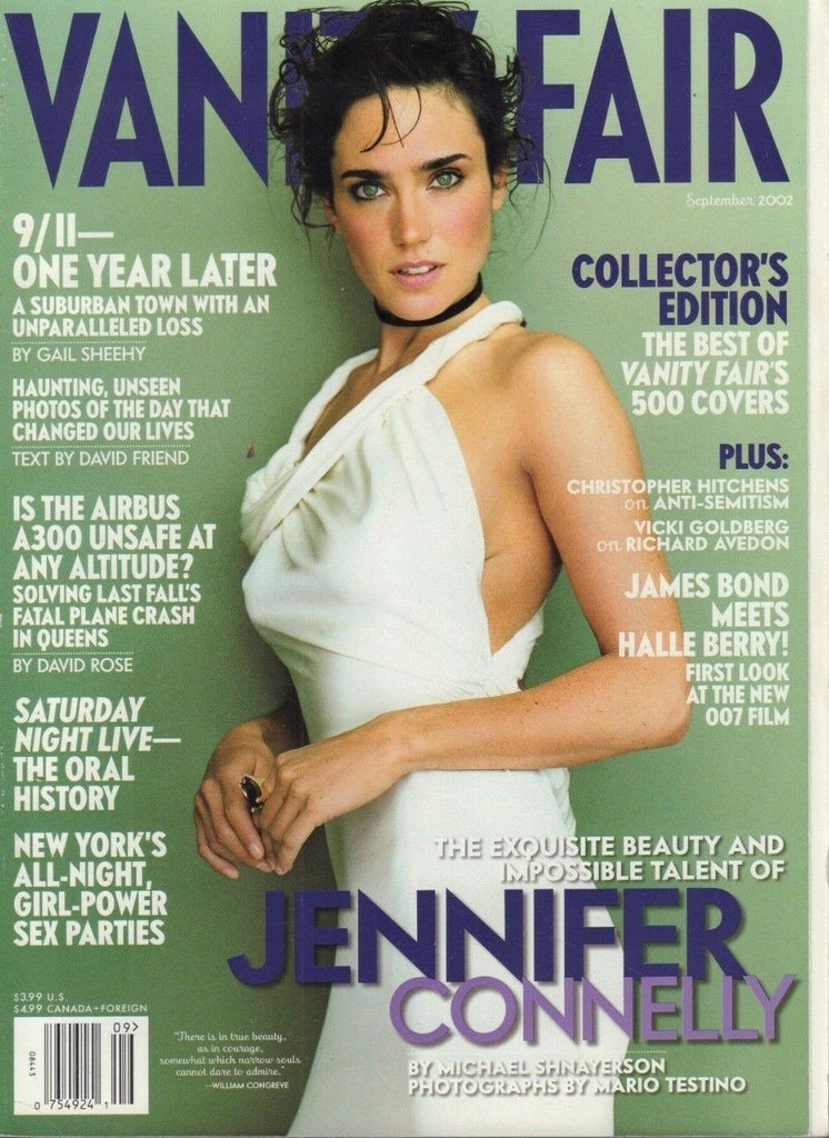Vanity Fair September 2002 Jennifer Connelly Gail Sheehy Halle Berry 012519DBE