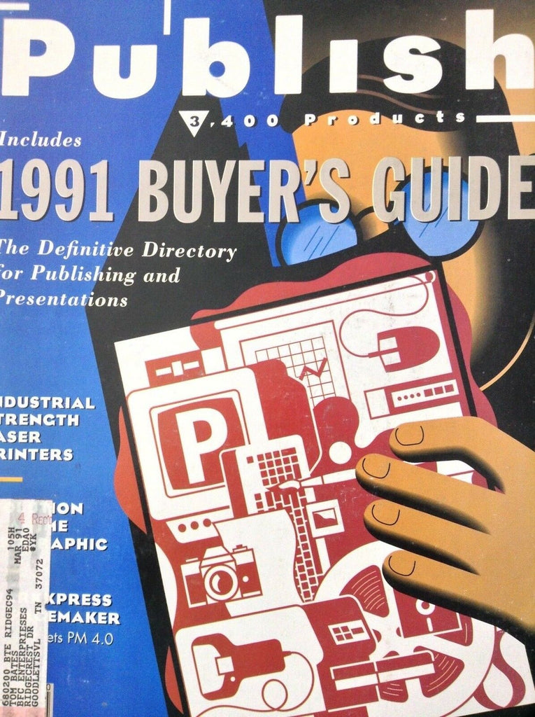 Publish Magazine 1991 Buyer's Guide October 1990 120618nonrh