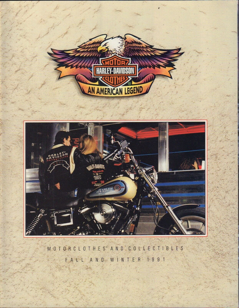 Harley-Davidson 1991 Motorclothes and Collectibles Catalog 101416DBE