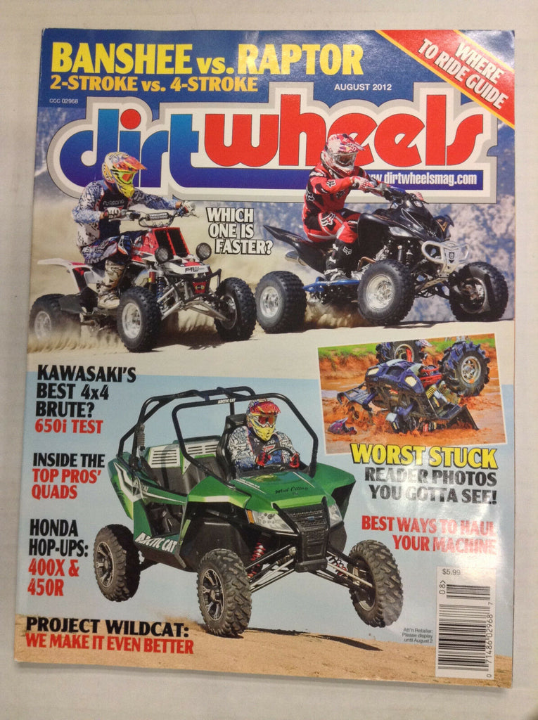 Dirt Wheels Magazine Kawasaki Best 4x4 Brute 650i Test August 2012 032817nonR