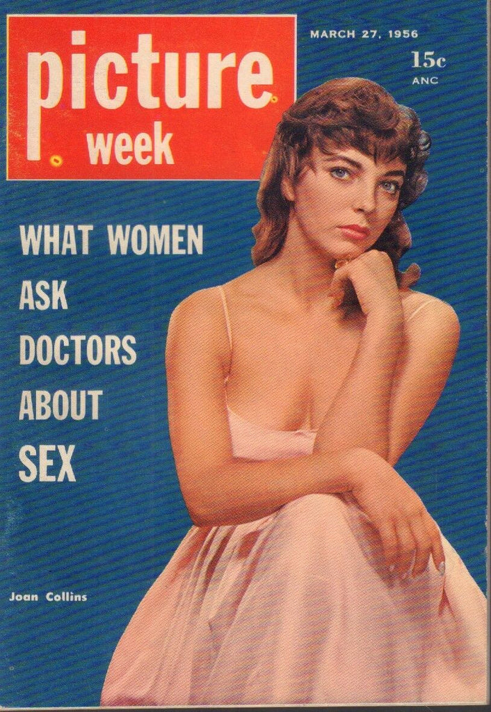 Picture Week March 27 1956 Joan Collins Cheesecake Pin Up 091318AME2
