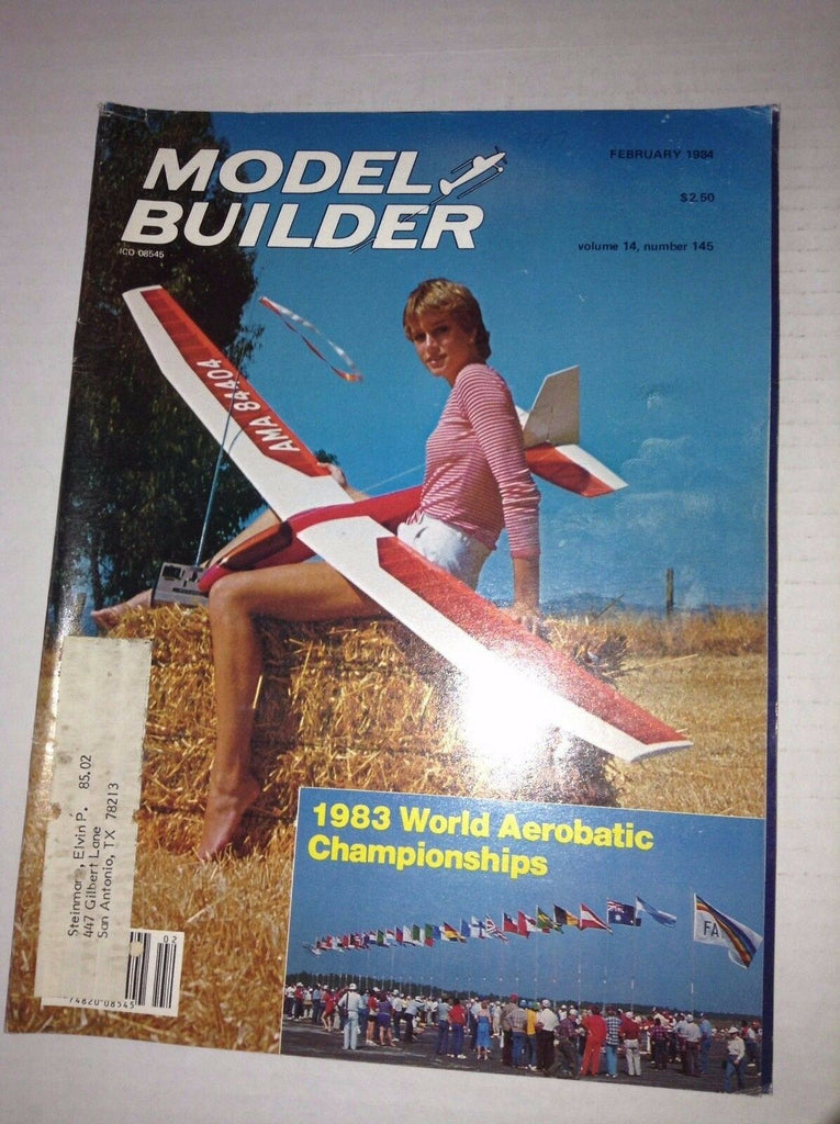 Model Builder Magazine World Aerobatic Championships February 1984 032817NONRH