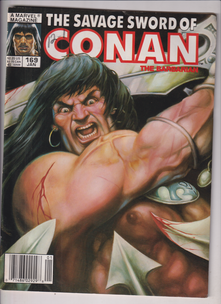 Savage Sword Of Conan Mag Brothers Of The Skull January 1990 122319nonr