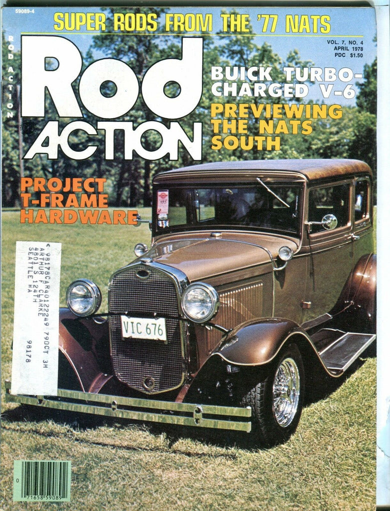 Rod Action Magazine April 1978 Project T EX w/ML 031017nonjhe