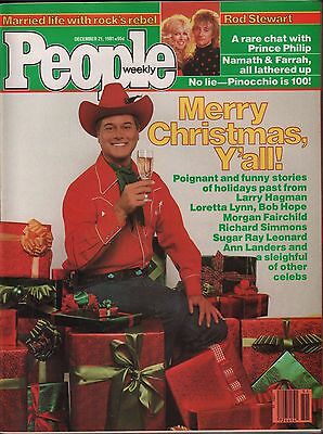 People Weekly December 21 1981 Larry Hagman, Bob Hope VG 012716DBE