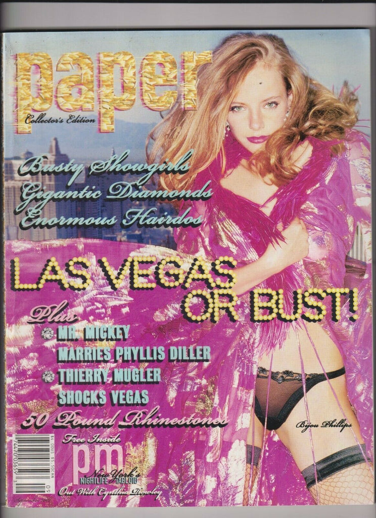 Paper Mag Bijou Phillips September 2003 102519nonr