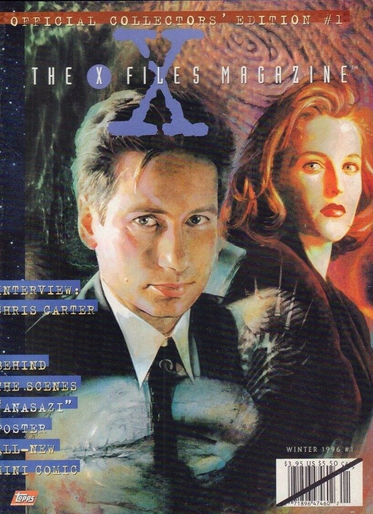 The X-Files Magazine Winter 1996 #1 Chris Carter, Poster 021717DBE2