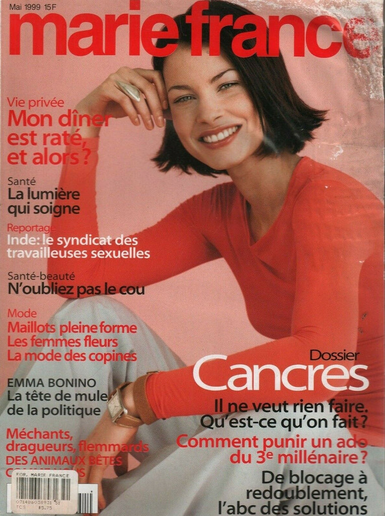 Marie France French Fashion May 1999 Emma Bonino 120619AME