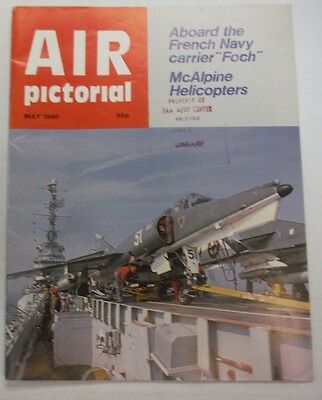 Air Pictorial Magazine French Navy Carrier Foch May 1980 FAL 062315R