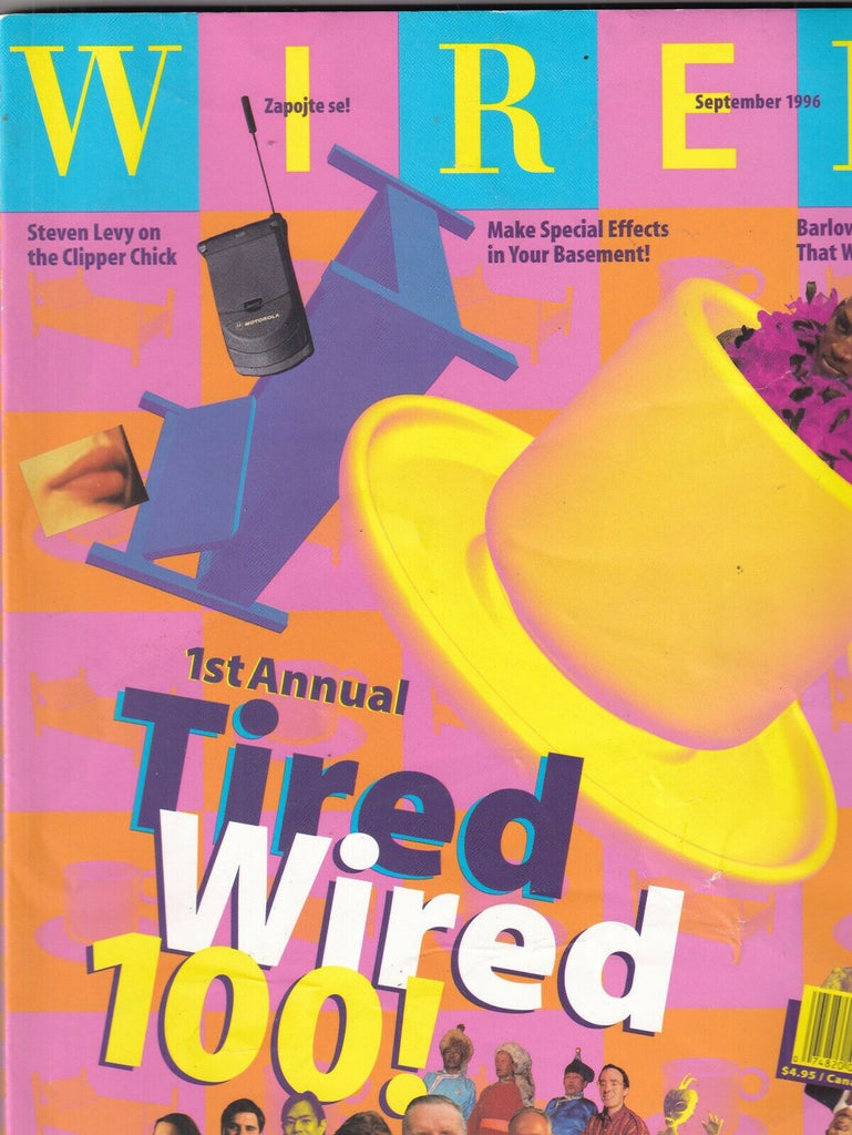 Wired Mag 1st Annual Tired Wired 100 September 1996 092319nonr