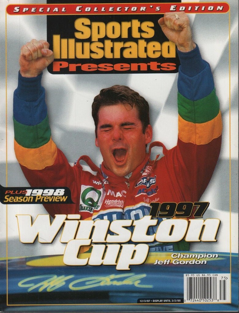 Sports Illustrated Presents Jeff Gordon Winston Cup December 1997 050918DBE