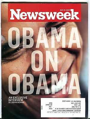 Newsweek Magazine May 25 2009 Barack Obama On Obama EX 090516jhe