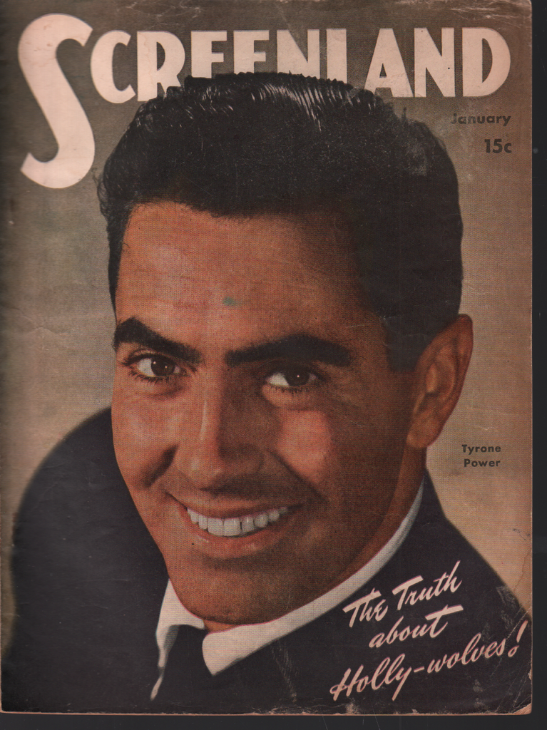 Screenland Magazine January 1947 Tyrone Power 070720AME