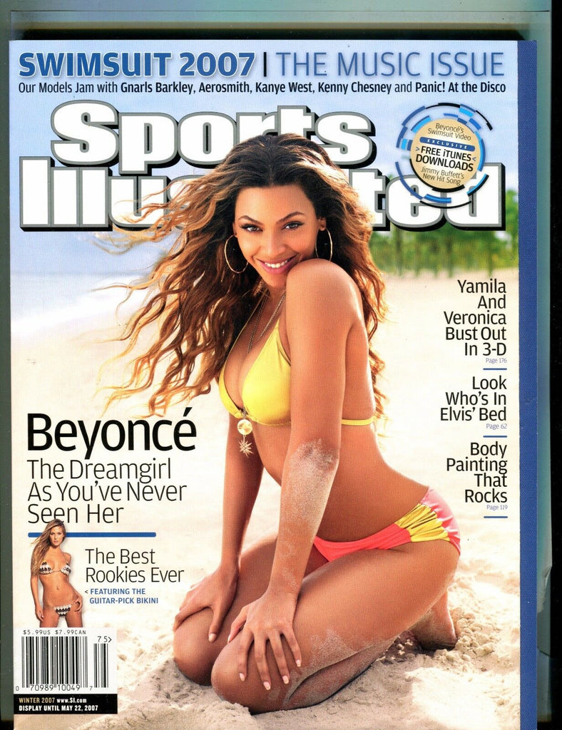 Sports Illustrated Swimsuit Winter 2007 Beyonce EX No ML 032817nonjhe