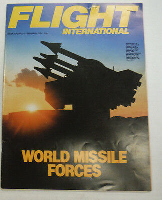Flightglobal Magazine Flight International Magazine World Missile Forces February 1984 FAL 0 ...