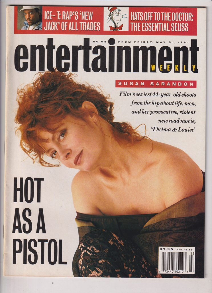 Entertainment Weekly Mag Susan Sarandon Ice T May 31 1991 012720nonr