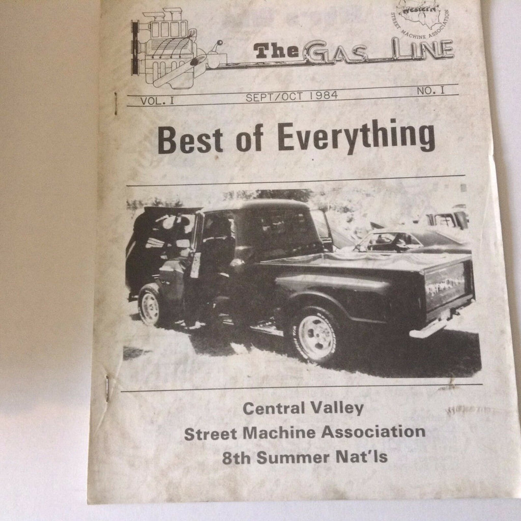 The Gas Line Magazine Central Valley 8th Annual Nats October 1984 052617nonrh