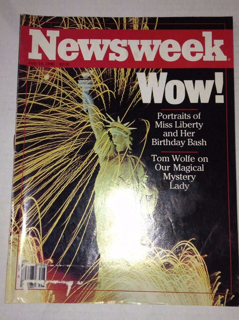 Newsweek Magazine Miss Liberty And Her Birthday July 14, 1986 102016RH