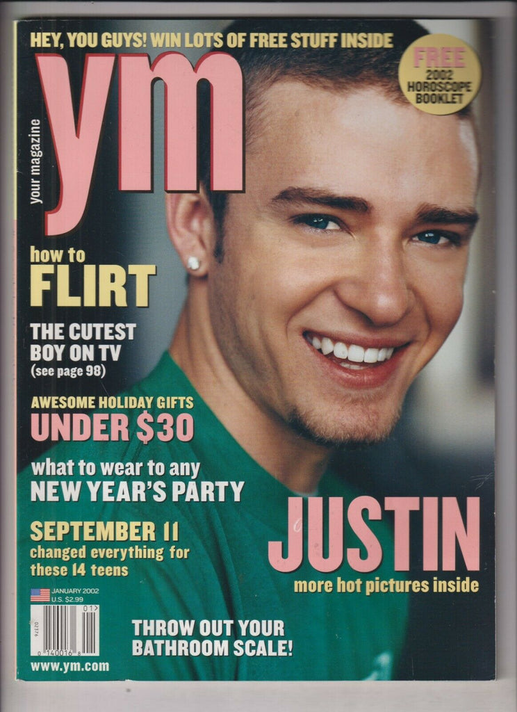 Your Magazine Justin Timberlake How To Flirt Dec/Jan 2002 022720nonr