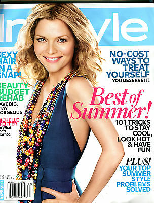 InStyle Magazine July 2009 Michelle Pfeiffer EX 061616jhe