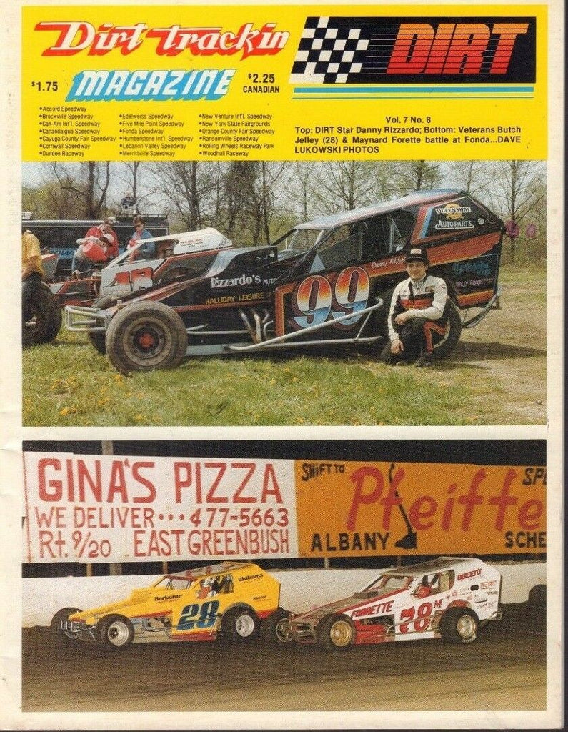 Dirt Trackin Magazine Danny Rizzardo Butch Jelley Vol.7 No.8 052118nonr