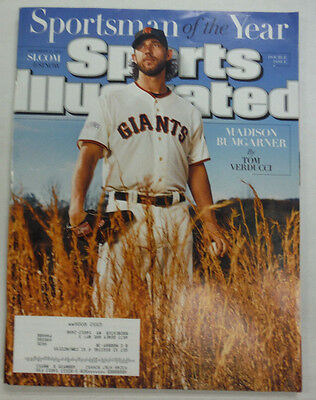 Sports Illustrated Magazine Madison Bumgarner Sportsman December 2014 060315R2
