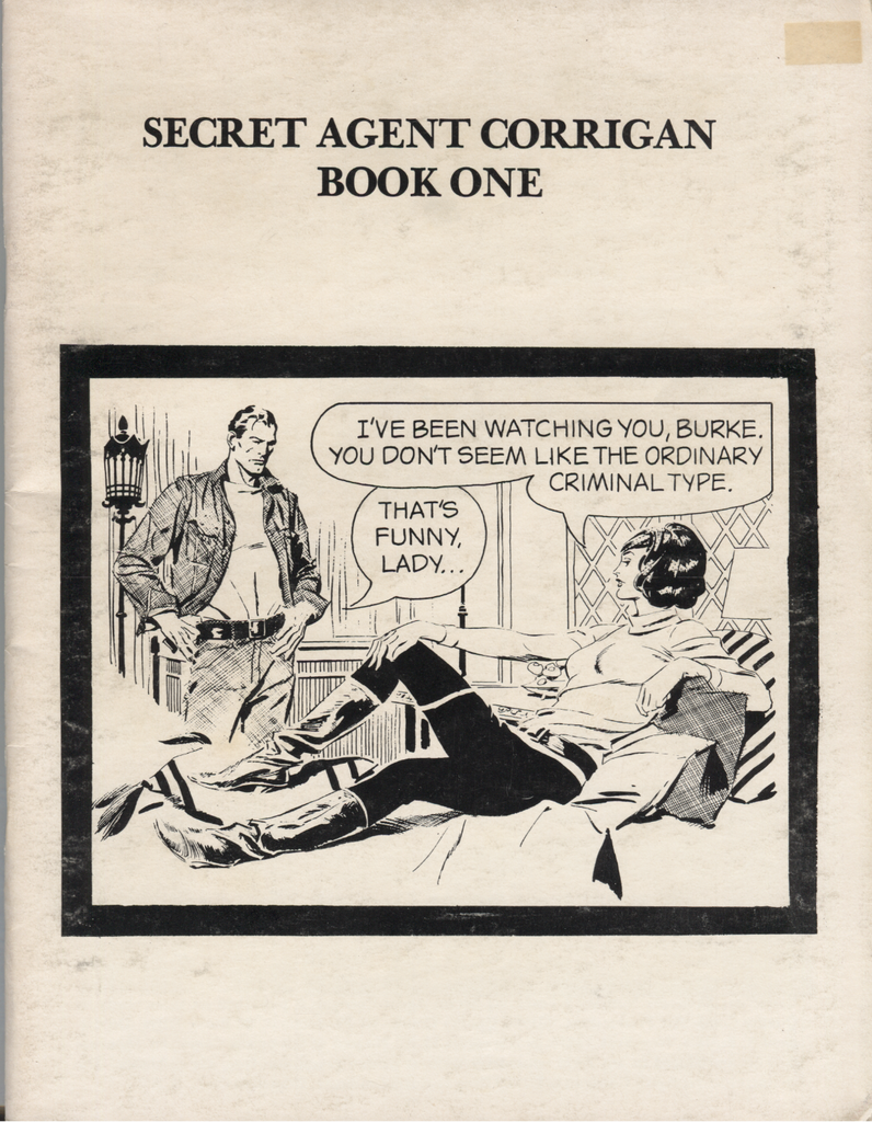 Comic Art Showcase #2 Secret Agent Corrigan Book One 1980 080720DBE