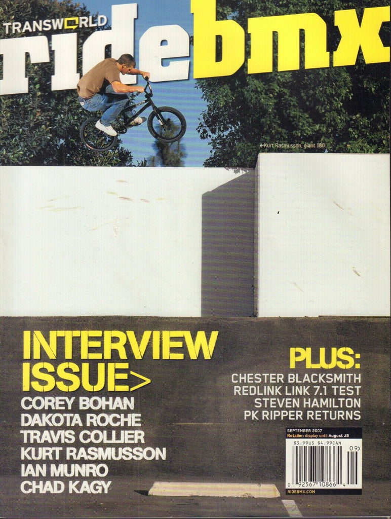 Ride BMX September 2007 Kurt Rasmusson 022817nonDBE
