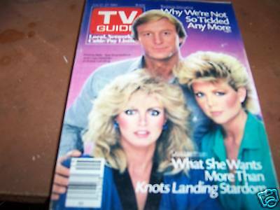 TV Guide 7/21-27 1984 Cast of Knots Landing NL