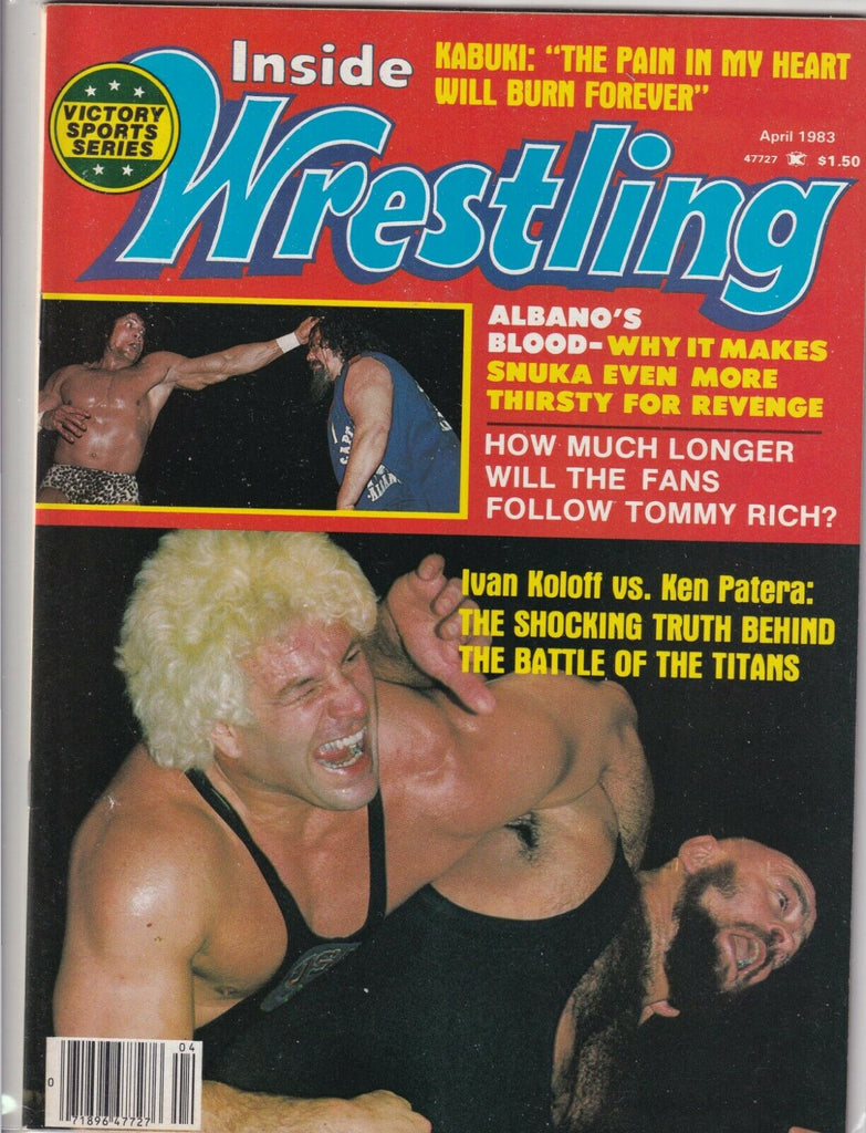 Inside Wrestling Lou Albano Ivan Koloff Ken Patera April 1983 061019nonr
