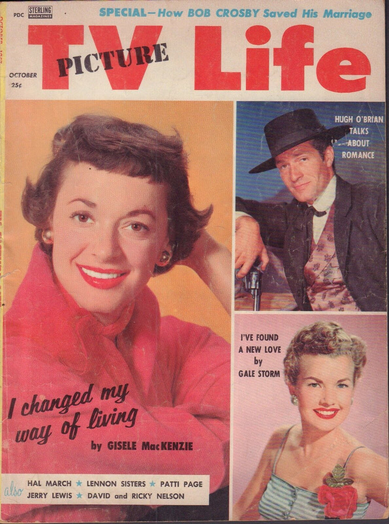 TV Picture Life October 1957 Gisele MacKenzie, Gale Storm 110717nonDBE