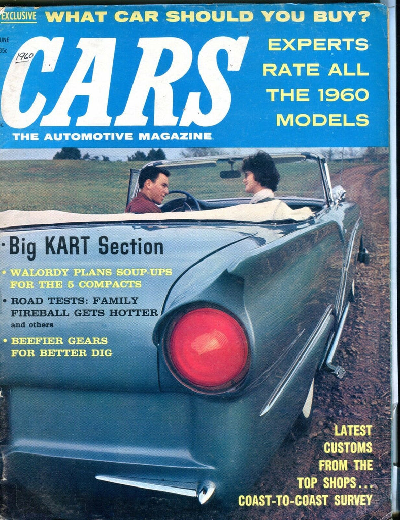 Cars Magazine June 1960 Big KART Section ACC 040317nonjhe
