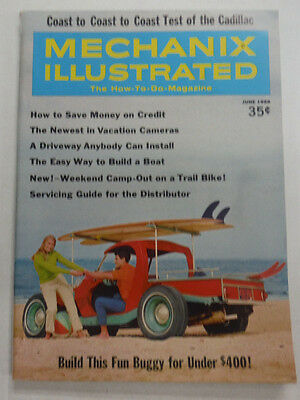 Mechanix Illustrated Magazine A Driveway You Can Install June 1968 NO ML 062015R