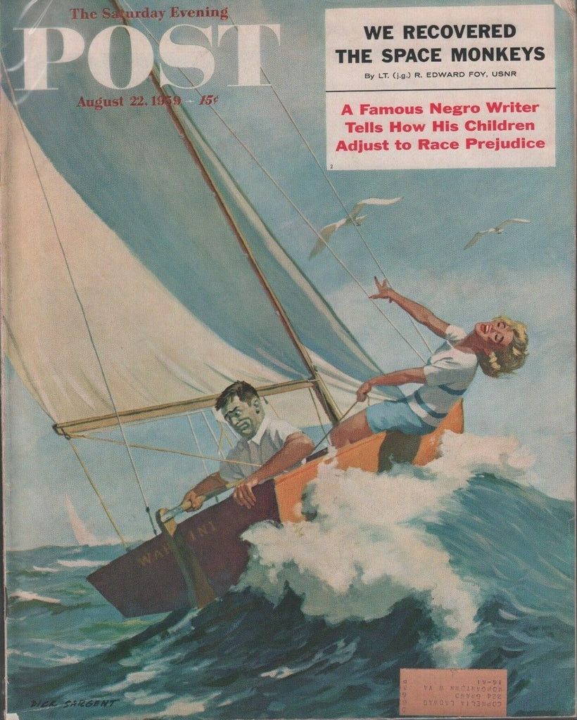 Saturday Evening Post August 22 1959 Dick Sargent 102518DBPost