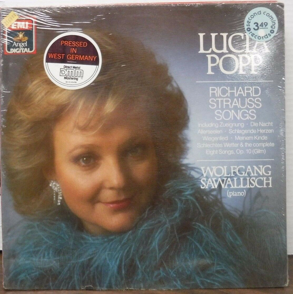 Lucia Popp Richard Strauss Songs Wolfgang Sawallisch piano 33RPM 012217LLE