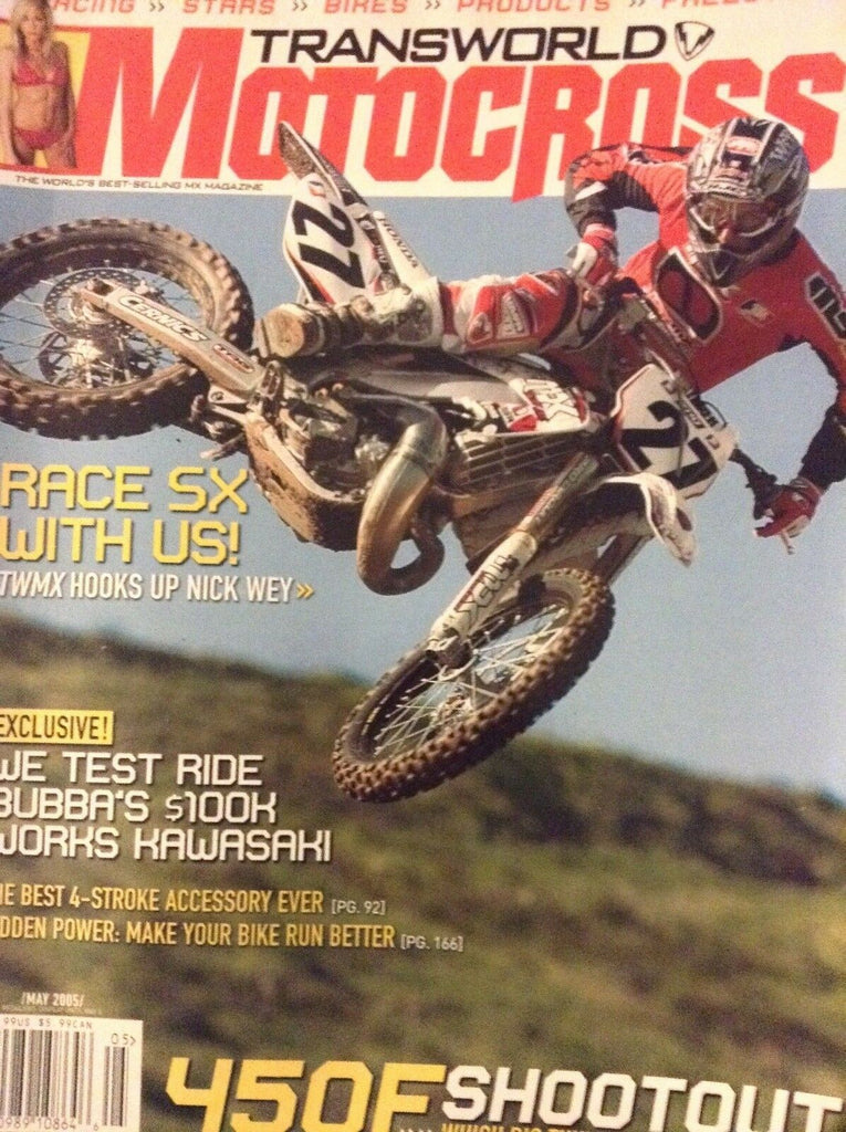 Transworld Motocross Magazine Indy SX 450F shootout May 2005 122318nonrh