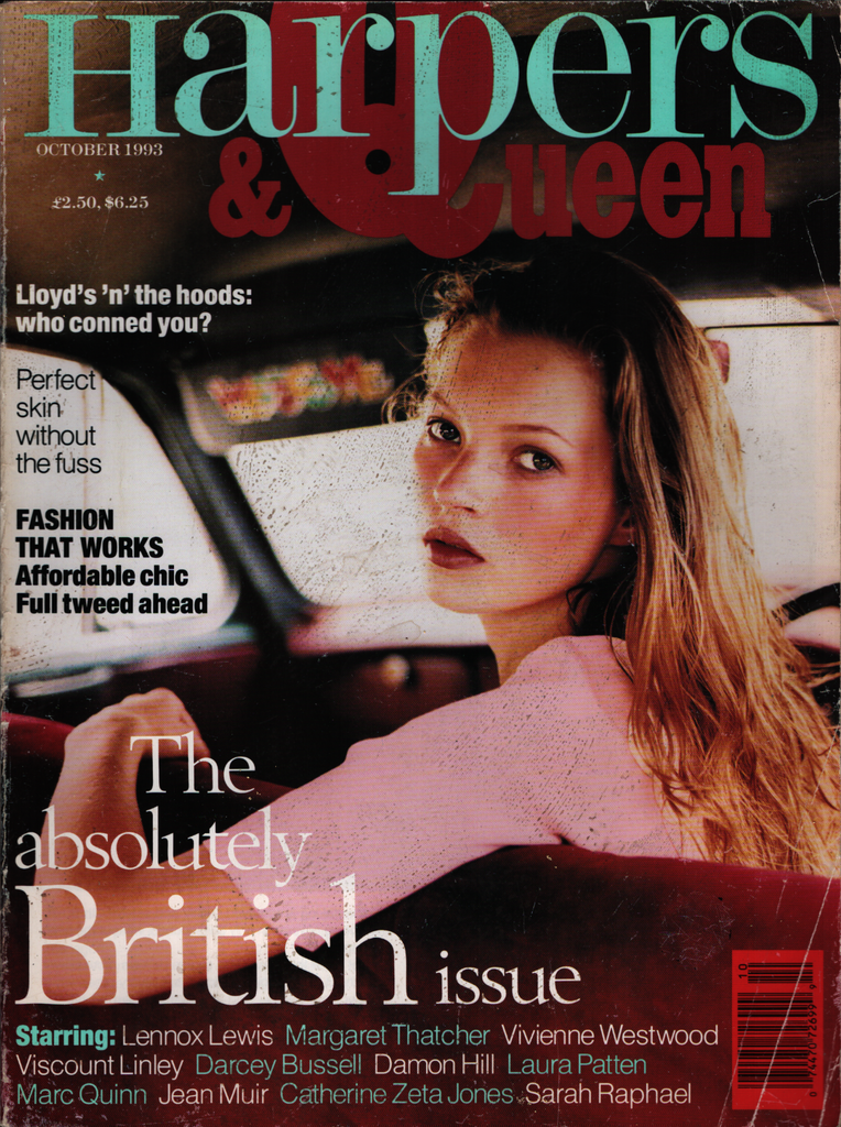 Harpers & Queen Fashion October 1993 Kate Moss Vivienne Westwood 021021ame2