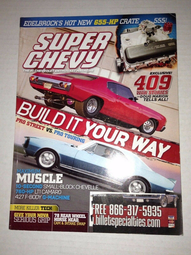 Super Chevy Magazine 10 Second Small Block Chevelle February 2008 030417NONRH