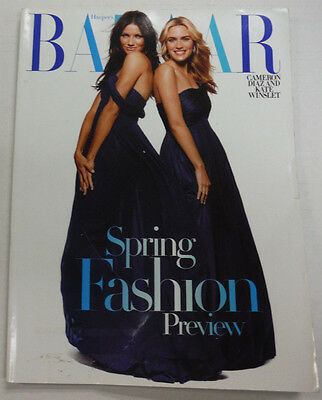 Harper's Bazaar Magazine Cameron Diaz & Kate Winslet January 2007 012915R2