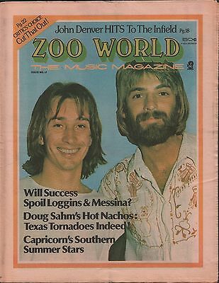 Zoo World Magazine No.67 September 13 1974 Loggins & Messina EX 120215DBE2