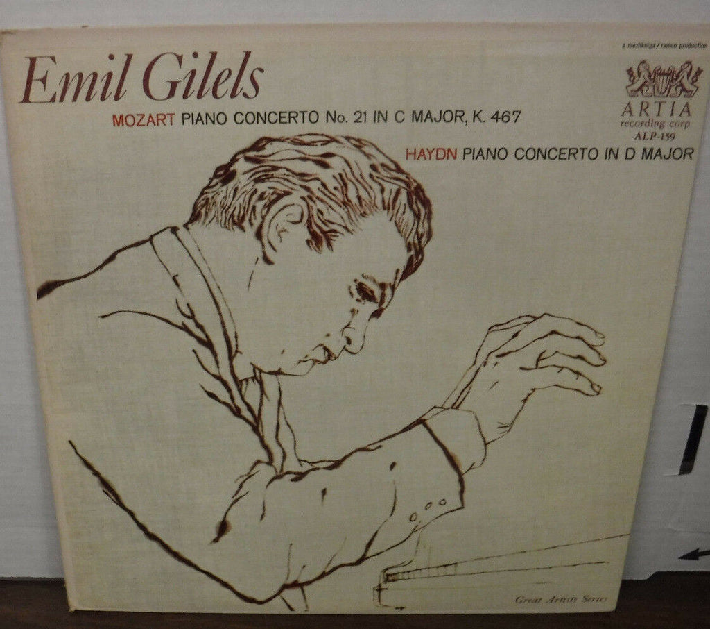 Emil Gilels Mozard piano concerto no 21 in c major k457 Haydn Piano 012718LLE2