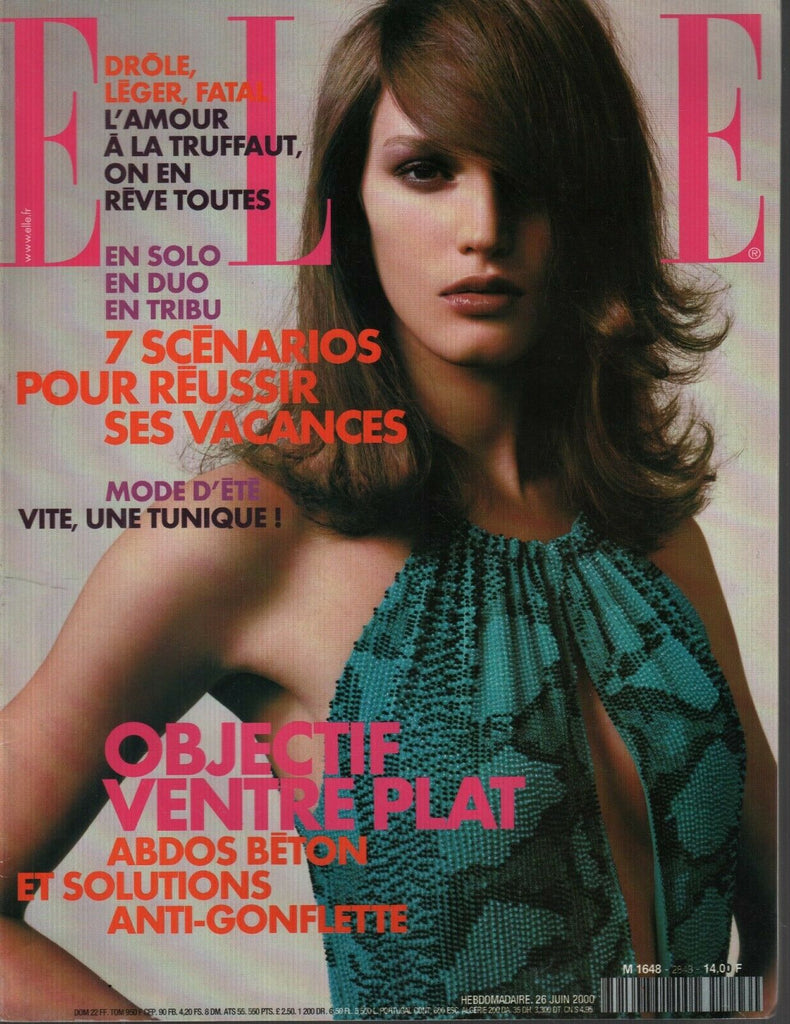 Elle French Magazine 26 Juin 2000 Tamara Taichman Gucci Fashion 091719AME2
