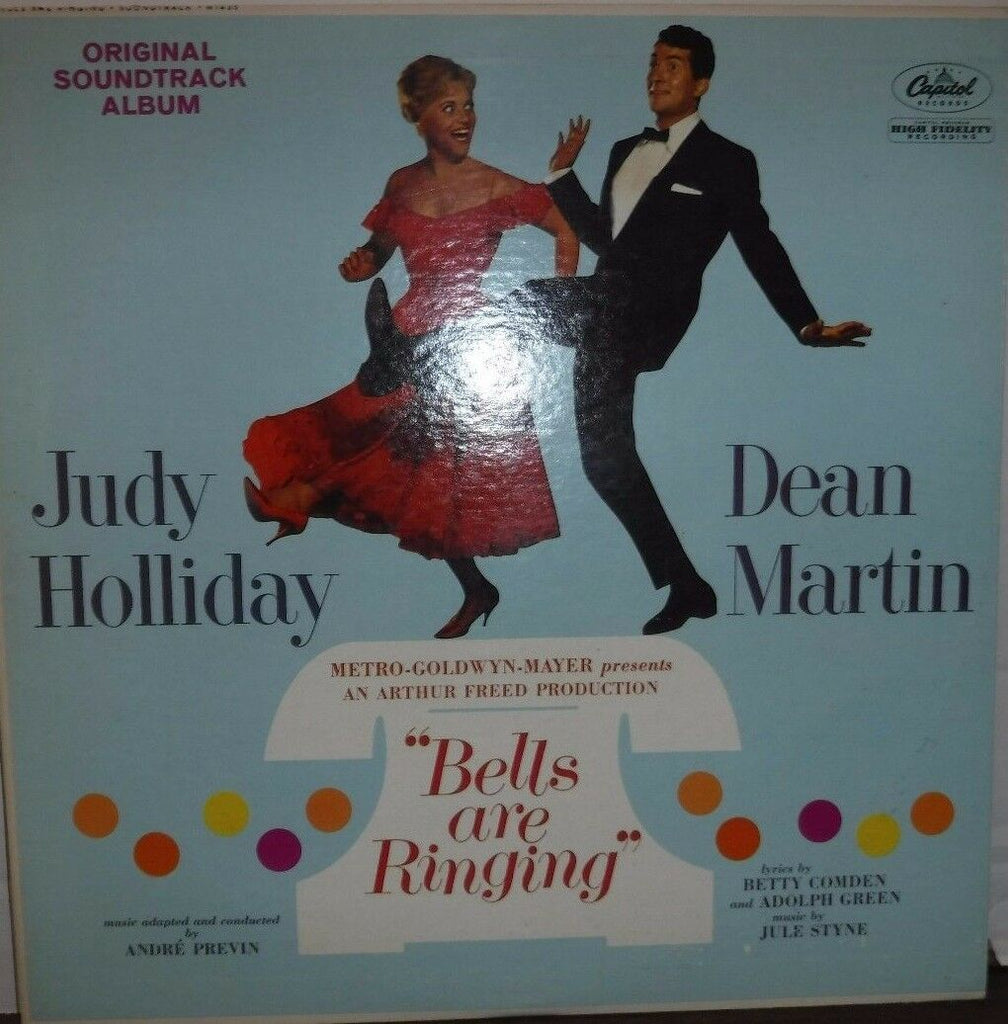 Original Soundtrack Bells are Ringing 33RPM Dean Martin Judy Holliday 102916LLE