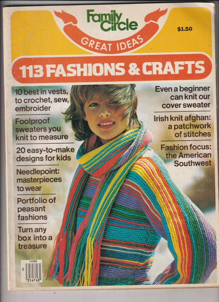 Family Circle Mag Great Ideas Special 113 Fashion Crafts Vol.3 No.4 020820nonr