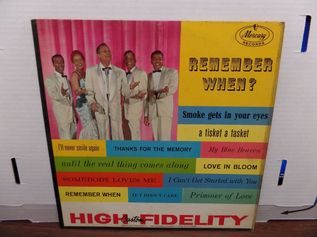 The Platters MG-20410 Mercury MG-20410 33rpm 081616DBE