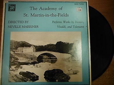 33 RPM Vinyl Vivaldi Teleman Works By Handel MHS Records MHS7141 Stereo 041015SM