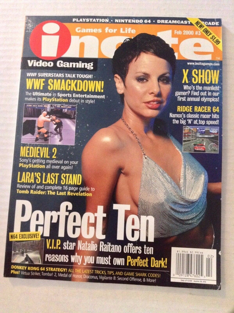 Incite Magazine Natalie Raitano Perfect Ten February 2000 022617NONRH